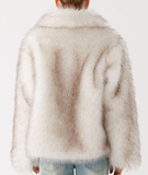 Load image into Gallery viewer, Oversized fit Faux Fur Jacket